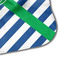 Stripes Hooded Baby Towel- Detail Corner