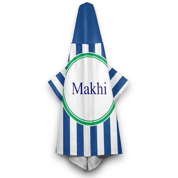 Stripes Hooded Towel - Hanging