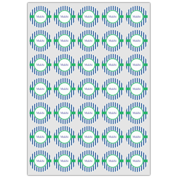Stripes Icing Circle - XSmall - Set of 35