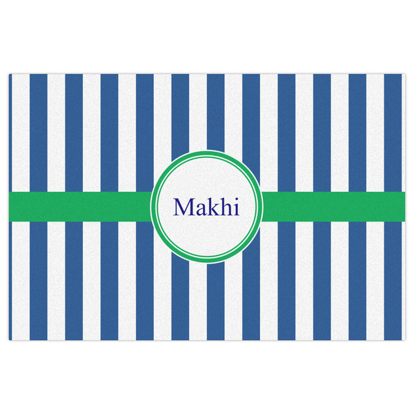 Stripes Indoor / Outdoor Rug - 4'x6' - Front Flat