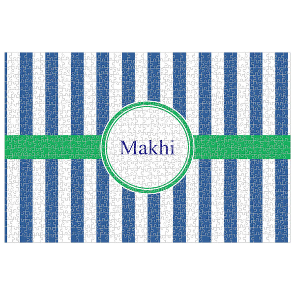 Custom Stripes Jigsaw Puzzle - 1000-piece (Personalized)