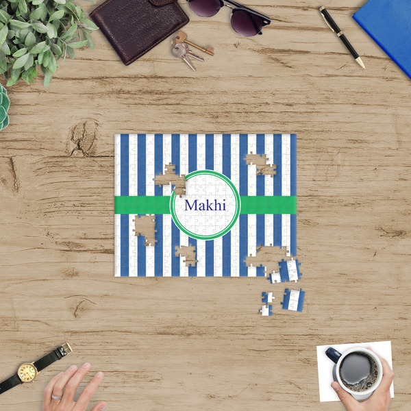 Stripes Jigsaw Puzzle 252 Piece - In Context