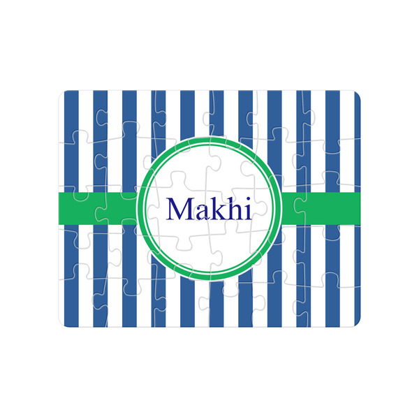 Custom Stripes Jigsaw Puzzles (Personalized)