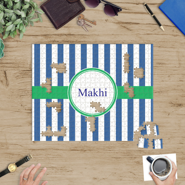 Stripes Jigsaw Puzzle 500 Piece - In Context