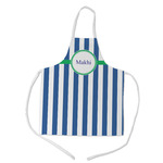 Stripes Kid's Apron w/ Name or Text