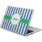 Stripes Laptop Skin - Custom Sized w/ Name or Text