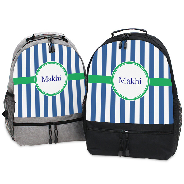 Stripes Large Backpacks - Both