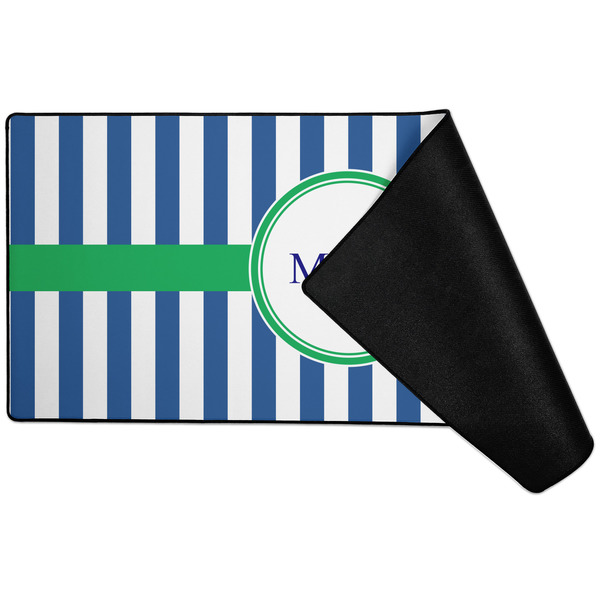 Stripes Large Gaming Mats - FRONT W/ FOLD