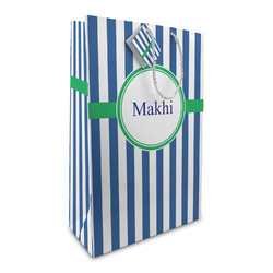 Stripes Large Gift Bag (Personalized)