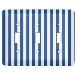 Stripes Light Switch Cover (3 Toggle Plate)
