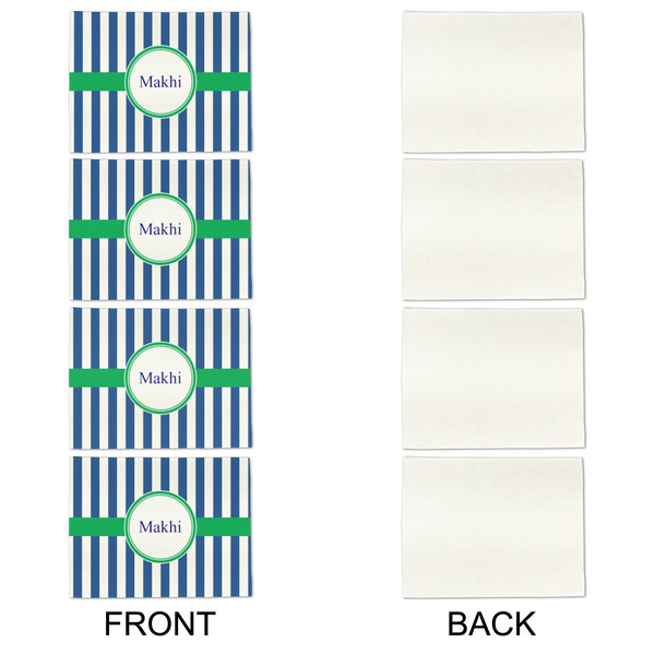 Stripes Linen Placemat - APPROVAL Set of 4 (single sided)