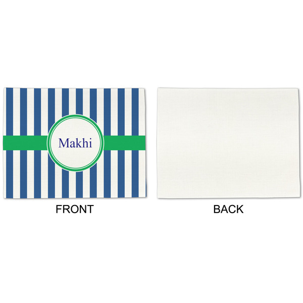 Stripes Linen Placemat - APPROVAL Single (single sided)