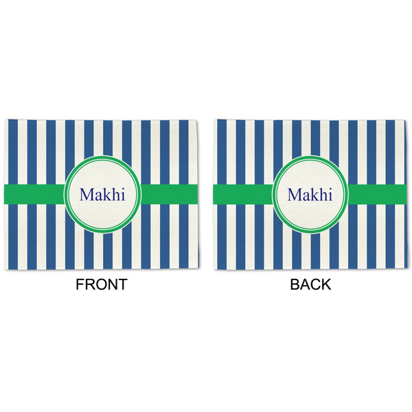 Stripes Linen Placemat - APPROVAL (double sided)