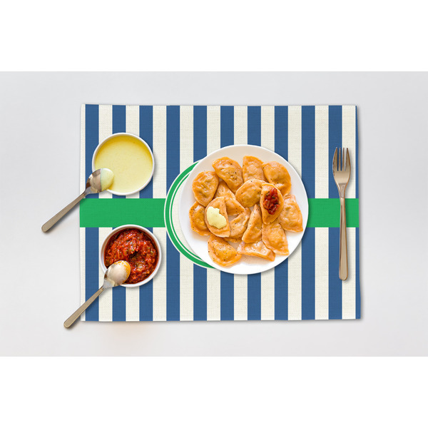 Stripes Linen Placemat - Lifestyle (single)
