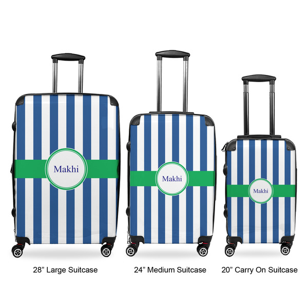 Stripes Luggage Bags all sizes - With Handle