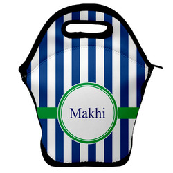 Stripes Lunch Bag w/ Name or Text