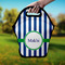 Stripes Lunch Bag - Hand