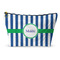 Stripes Makeup Bag - Small - 8.5"x4.5" (Personalized)
