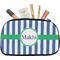 Stripes Makeup / Cosmetic Bag - Medium (Personalized)