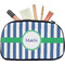Stripes Makeup / Cosmetic Bag - Medium (Personalized)