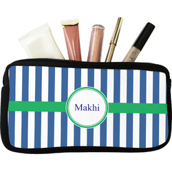 Stripes Makeup / Cosmetic Bag (Personalized)