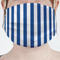 Stripes Mask - Pleated (new) Front View on Girl