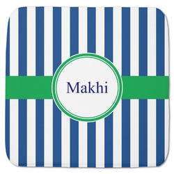 Stripes Memory Foam Bath Mat - 48"x48" (Personalized)