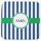 Stripes Memory Foam Bath Mat - 48"x48" (Personalized)