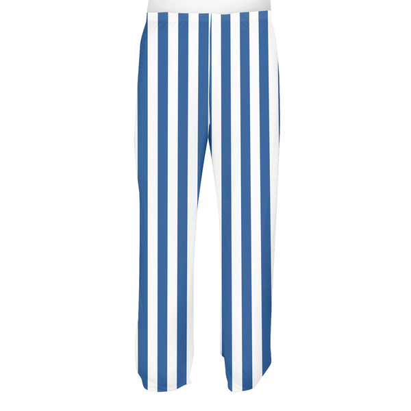 Stripes Men's Pjs Back - on model