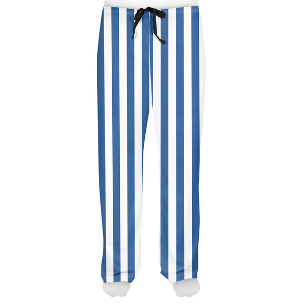 Stripes Men's Pjs Front - on model