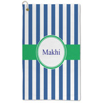 Stripes Microfiber Golf Towel (Personalized)