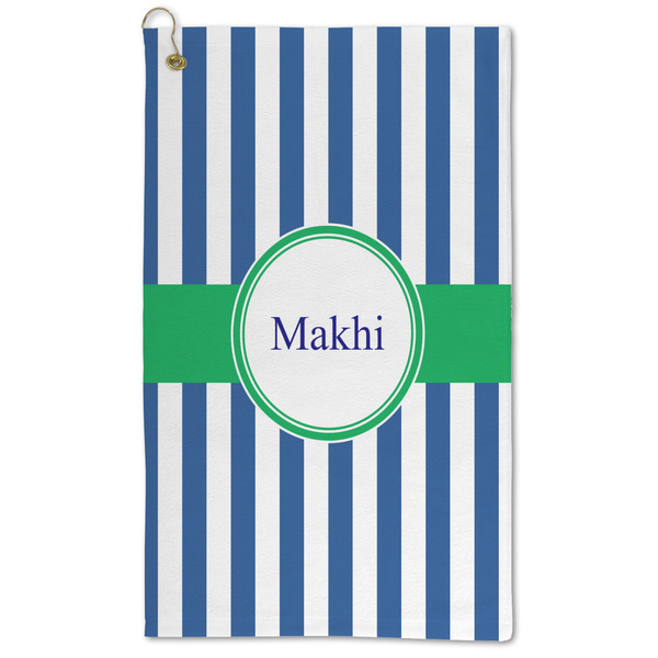 Custom Stripes Microfiber Golf Towel (Personalized)