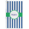 Stripes Microfiber Golf Towel - Large (Personalized)
