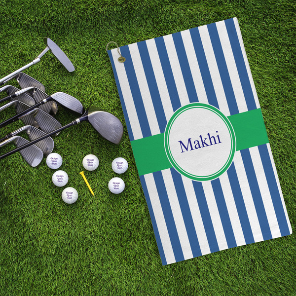 Stripes Microfiber Golf Towels - LIFESTYLE
