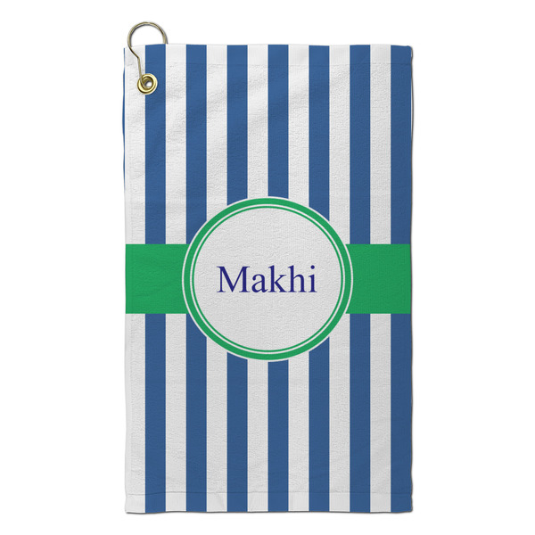 Custom Stripes Microfiber Golf Towel - Small (Personalized)