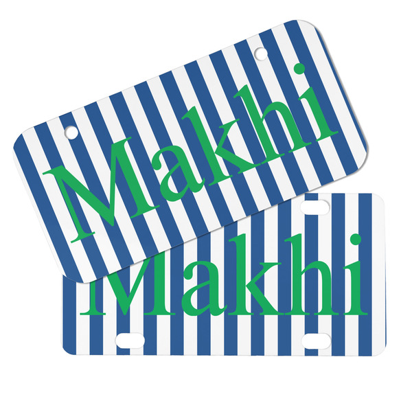 Stripes Mini License Plates - MAIN (4 and 2 Holes)