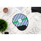 Stripes Mouse Pad with Wrist Rest - LIFESYTLE 1