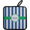 Stripes Pot Holder w/ Name or Text