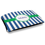 Stripes Dog Bed w/ Name or Text
