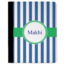 Stripes Padfolio Clipboard - Large (Personalized)