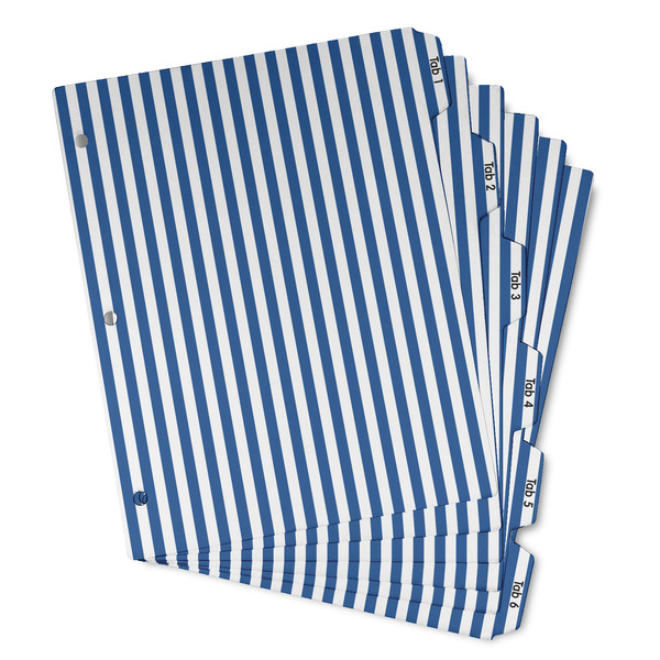 Stripes Page Dividers - Set of 6 - Main/Front