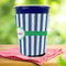 Stripes Party Cup Sleeves - with bottom - Lifestyle