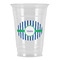 Stripes Party Cups - 16oz (Personalized)