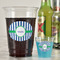 Stripes Party Cups - 16oz - In Context