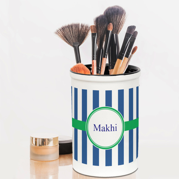 Stripes Pencil Holder - LIFESTYLE makeup