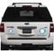Stripes Personalized Car Magnets on Ford Explorer