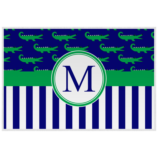 Stripes Personalized Placemat (Back)