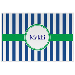 Stripes Laminated Placemat w/ Name or Text