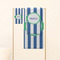 Stripes Personalized Towel Set