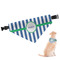 Stripes Dog Bandana (Personalized)